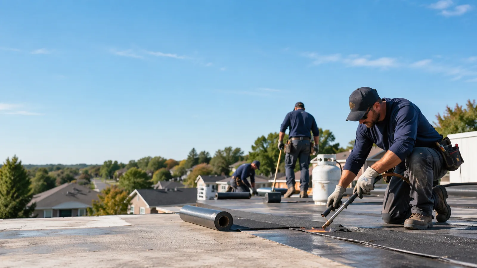 Flat Roof Leak Repair providers in Hudson, IL